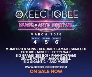 Okeechobee Music & Arts Festival Debuts with Big Name Acts