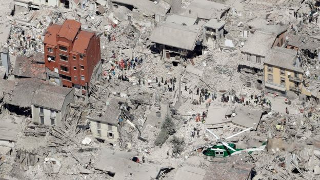 Earthquake Devastates Central Italy
