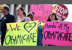 As the GOP continues to promise repeal of the ACA (Obamacare), many citizens are voicing their displeasure. 