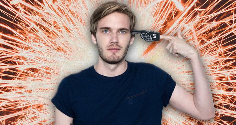 YouTube star PewDiePie is being labeled a Nazi because of a ill-conceived stunt.