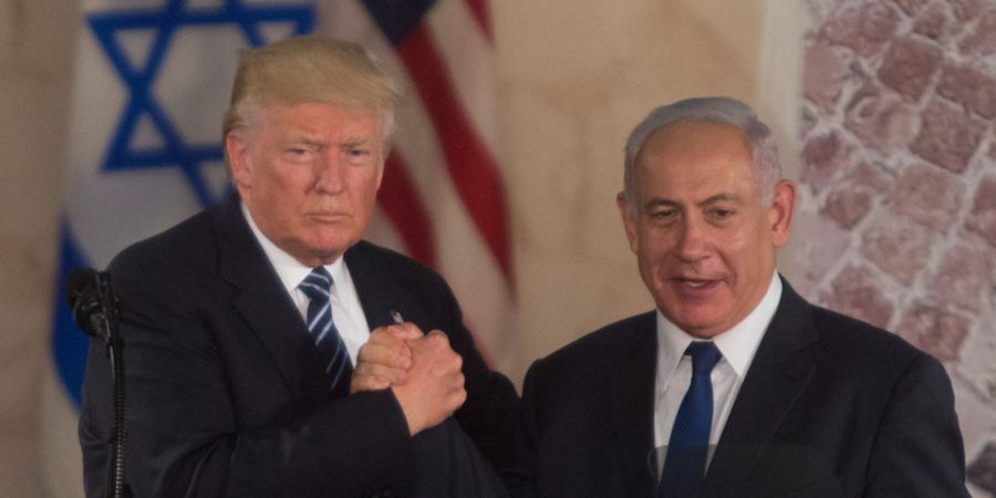 President Donald Trump and Israels Prime Minister Benjamin Netanyahu.