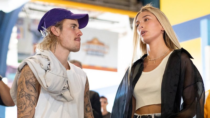 Justin+Bieber+and+Hailey+Baldwin+confirmed+their+engagement+in+separate+social+media+postings+in+July.