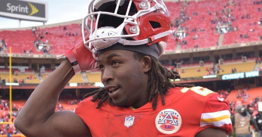 Running back Kareem Hunt running back was released by the Kansas City Chiefs six months after attacking a woman outside his Cleveland hotel room.