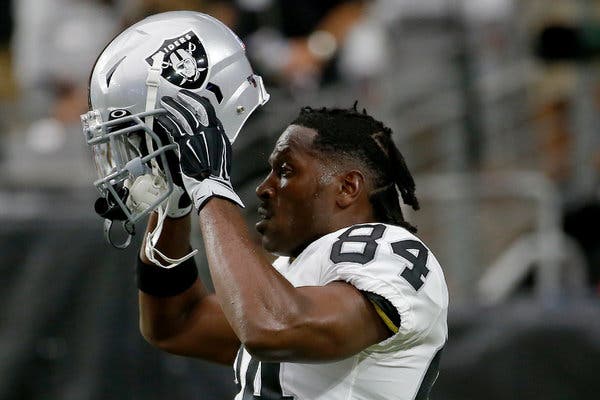 With frostbite and helmet issues behind him, Raiders Antonio Brown may be ready to play football