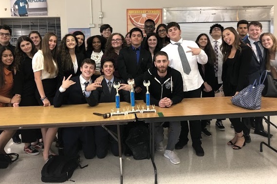 The Olympic Heights Debate Team earned a first, second, and fifth place at an Oct. 12 competition.