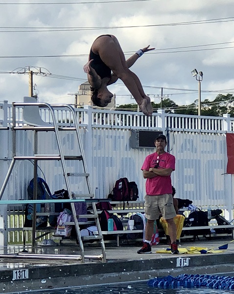 Olympic Heights diver Danielle Anglin will be competing for a State Championship after finishing in first place at the Region 4-3A Championships.