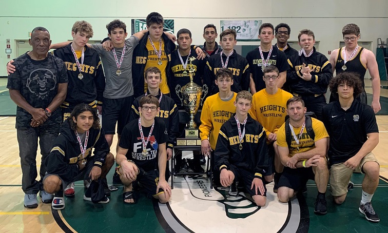 The Olympic Heights wrestling team won the JoeMac Duals last weekend.
