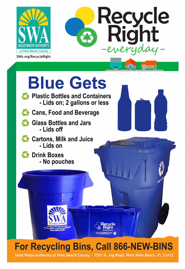 As many communities struggle with recycling, Palm Beach County and