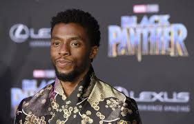 Actor Chadwick Boseman at a screening of Black Panther.