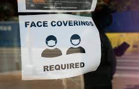 With the CDC easing COVID-19 restrictions, many businesses are still requiring customers to wear face coverings.