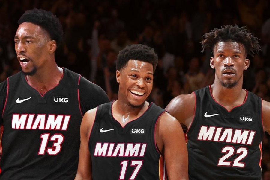 The+Miami+Heats+new+big+three+%28from+left+to+right%29%3A+Bam+Adabayo%2C+Kyle+Lowry%2C+and+Jimmy+Butler.