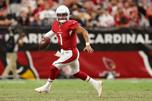 Quarterback Kyler Murray has led the Arizona Cardinals to a 4-0 start to the NFL 2021 season, making the Cardinals the only remaining undefeated team.
