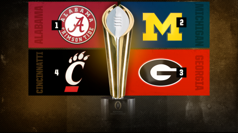 The 2021 College Football Playoffs start Friday, Dec. 31, with Alabama taking on Cincinnati in the Cotton Bowl at 3:30pm and Michigan facing Georgia in the Orange Bowl at 7:30pm.