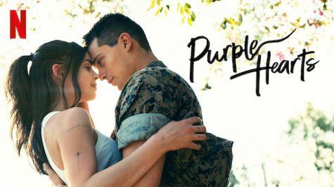 Sofia Carson and Nicholas Galitzine star in Netflixs Purple Hearts, the story of a couple whose marriage of convenience grows into one of deep love.