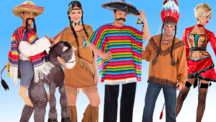 Halloween costumes that  play on cultural stereotypes are viewed by many as offensive.