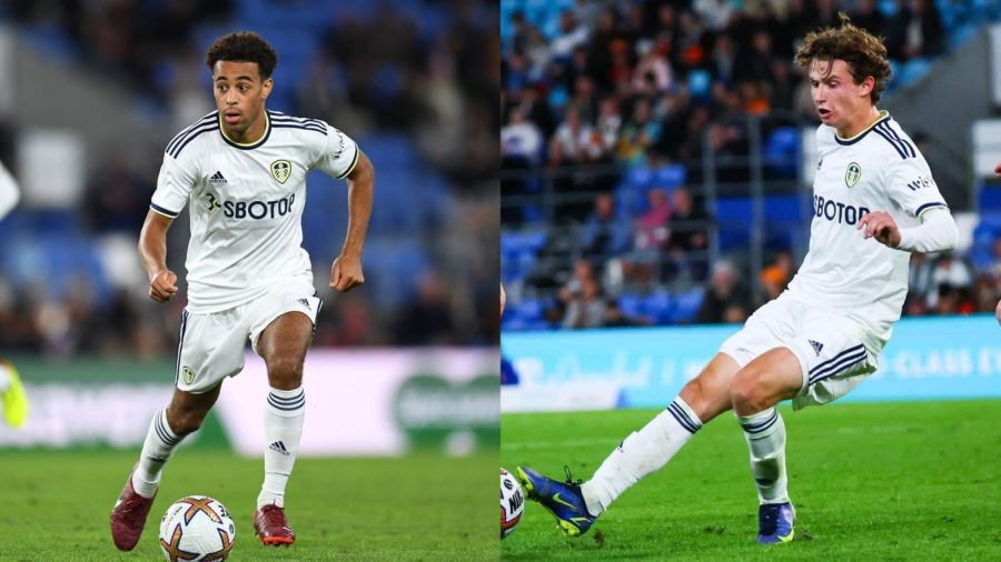 With American players Tyler Adams (left) and Brenden Aaronson on the roster, Leeds United has become one of the more popular English Premier League teams for fans in the United States.