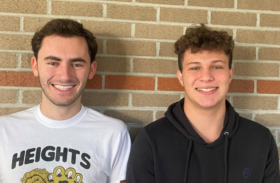 Olympic Heights seniors Ben Zapson (left) and Spencer Levy are National Merit Scholarship semi-finalists.