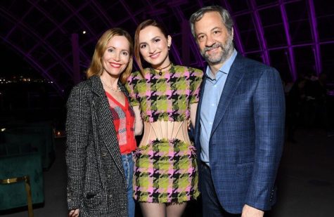 Maude Apatow (center), daughter of director, producer, screenwriter, comedian Judd Apatow and actress Leslie Mann,  says of claims that she is a beneficiary of nepotism, It is what it is.”
