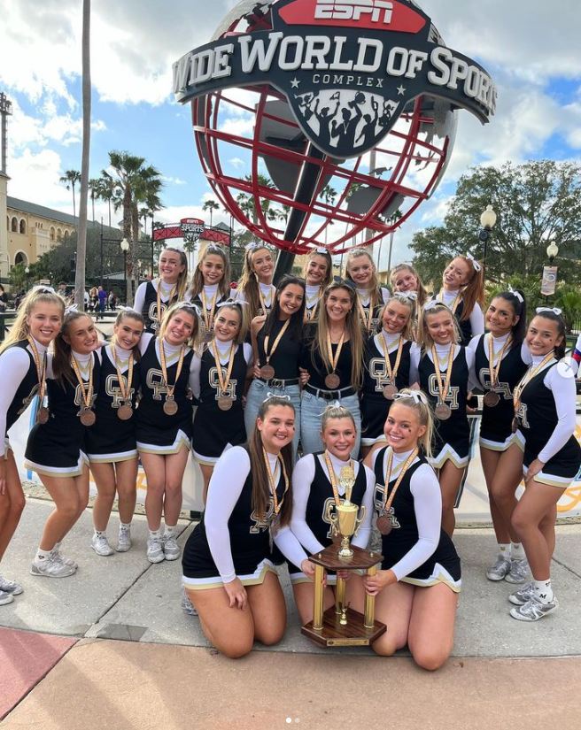Olympic Heights competitive cheerleading completes best season in