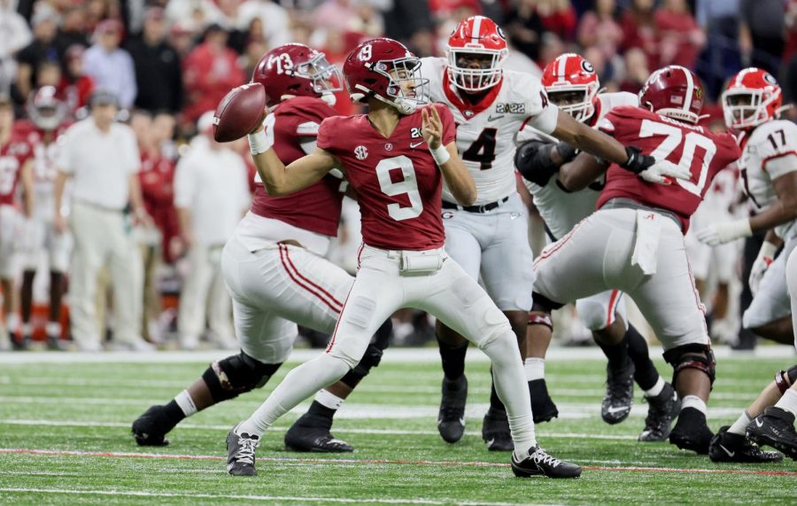The Torch predicts that the Carolina Panthers will select Alabama quarterback Bryce Young with the first overall pick in the 2023 NFL draft.