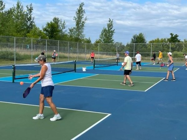 Navigation to Story: Making a Racket: Olympic Heights Offers Pickleball Courts