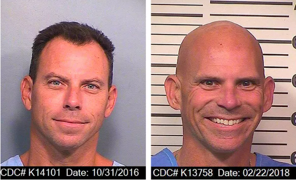 Erik Menendez in 2016 and Lyle Menendez in 2018. Photo: California Department of Corrections and Rehabilitation/AP