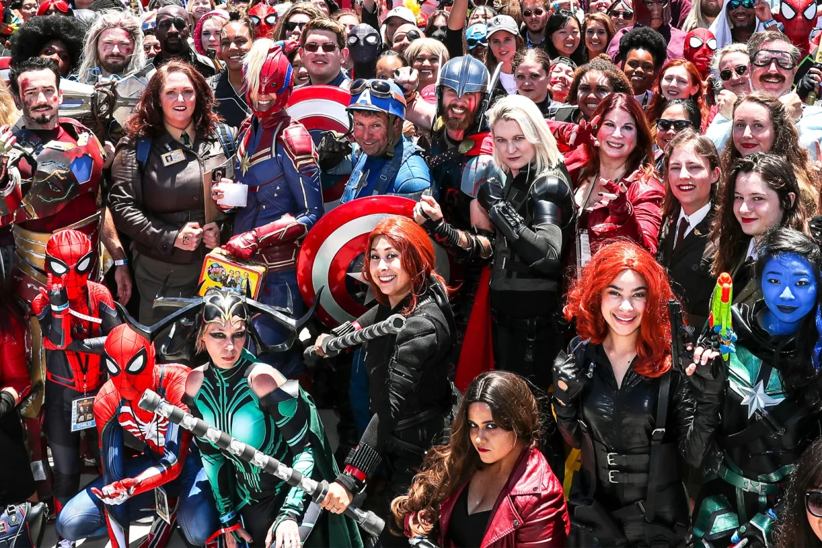 Fans gather at Comic-Con International in San Diego